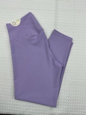 High-Waist Lavender Leggings